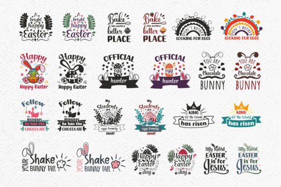 Download Easter Day Quotes Bundle SVG - Easter day quotes Collection